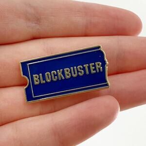 Blockbuster Enamel Pin, Pure 90s Nostalgia, Y2K